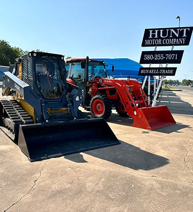 Skid Steers and Tractors at Hunt Motor Company